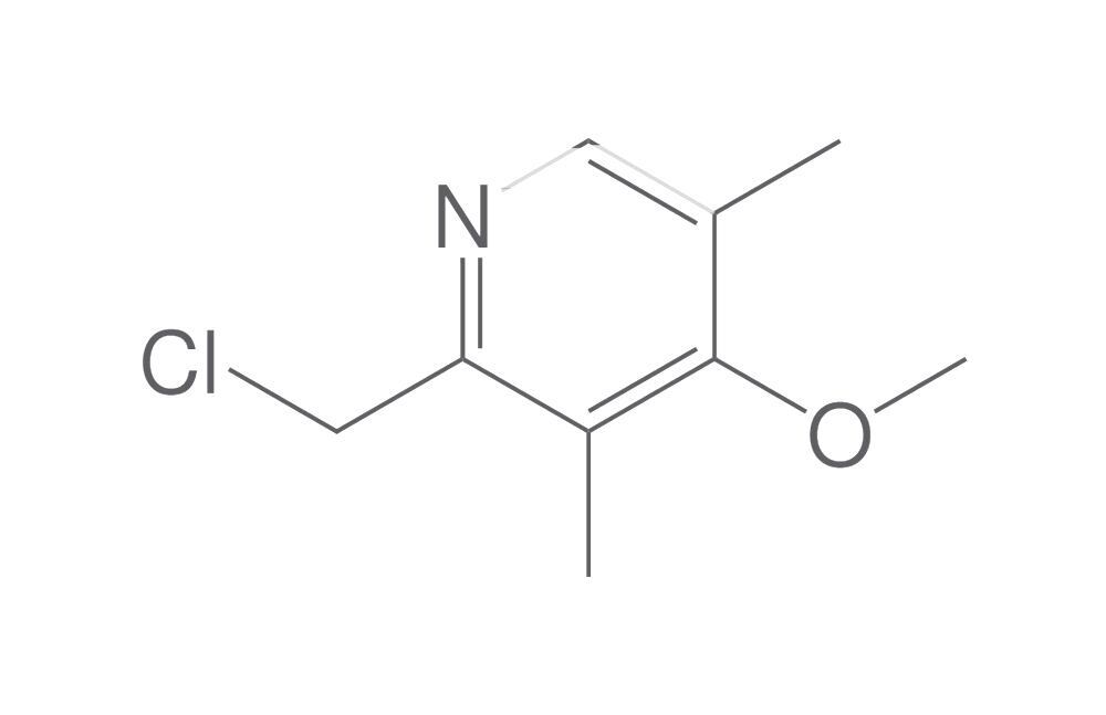 2-Chloromethyl-3,5-dimethyl-4-methoxypyr, idine, 50 mg - Luminix Health