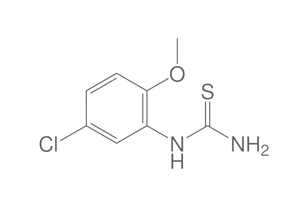 5-Chloro-2-methoxyphenylthiourea, min. 95 %, 25 g - Luminix Health