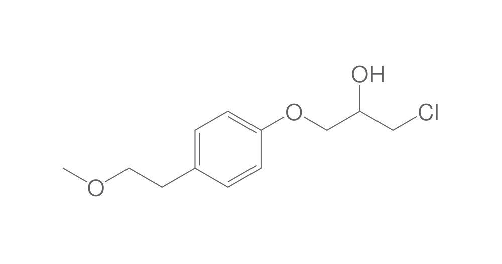 1-Chloro-3-[4-(2-methoxyethyl)phenoxy]-2, -propanol, 10 mg - Luminix Health