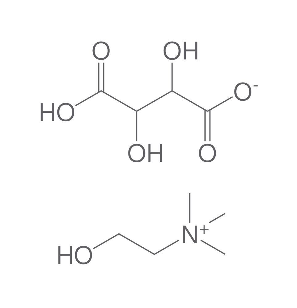 Choline bitartrate, min. 95 %, 1 kg - Luminix Health