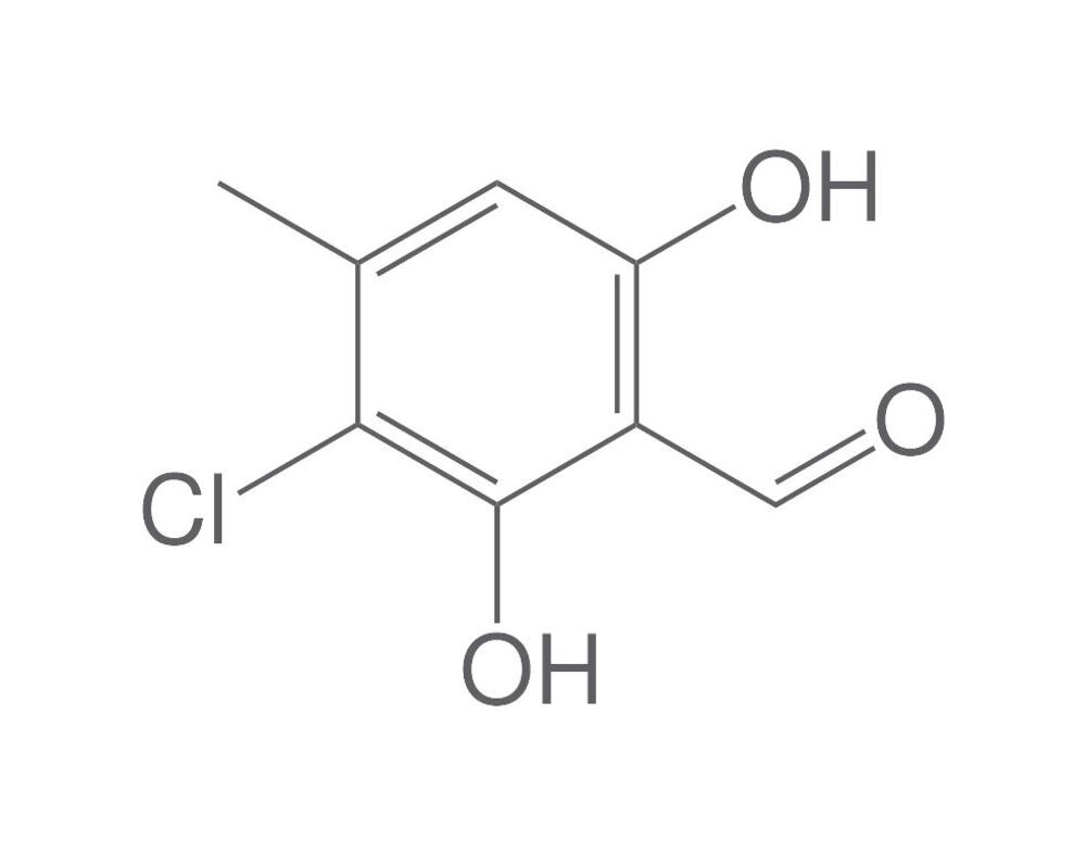 3-Chloro-2,6-dihydroxy-4-methylbenzaldeh, yde, 50 mg - Luminix Health