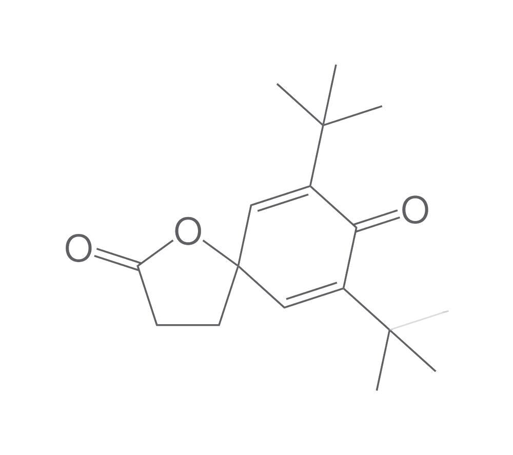 7,9-Ditert-butyl-1-oxaspiro[4.5]deca-6,9, -diene-2,8-dione, 25 mg - Luminix Health