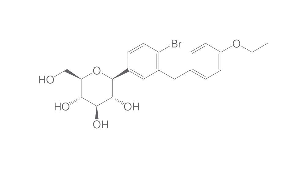 4-Deschloro-4-bromo dapagliflozin, min. 95 %, 5 mg - Luminix Health