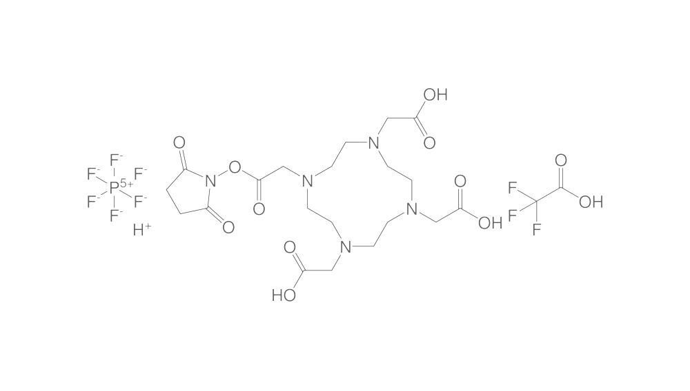 DOTA-NHS ester compound with hexafluorophosphate, 2,2,2-trifluoroacetate, 25 mg - Luminix Health