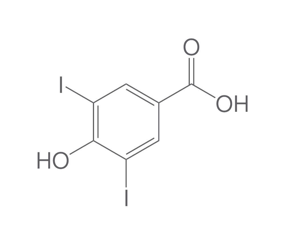 Image of 3,5-Diiodo-4-hydroxybenzoic acid