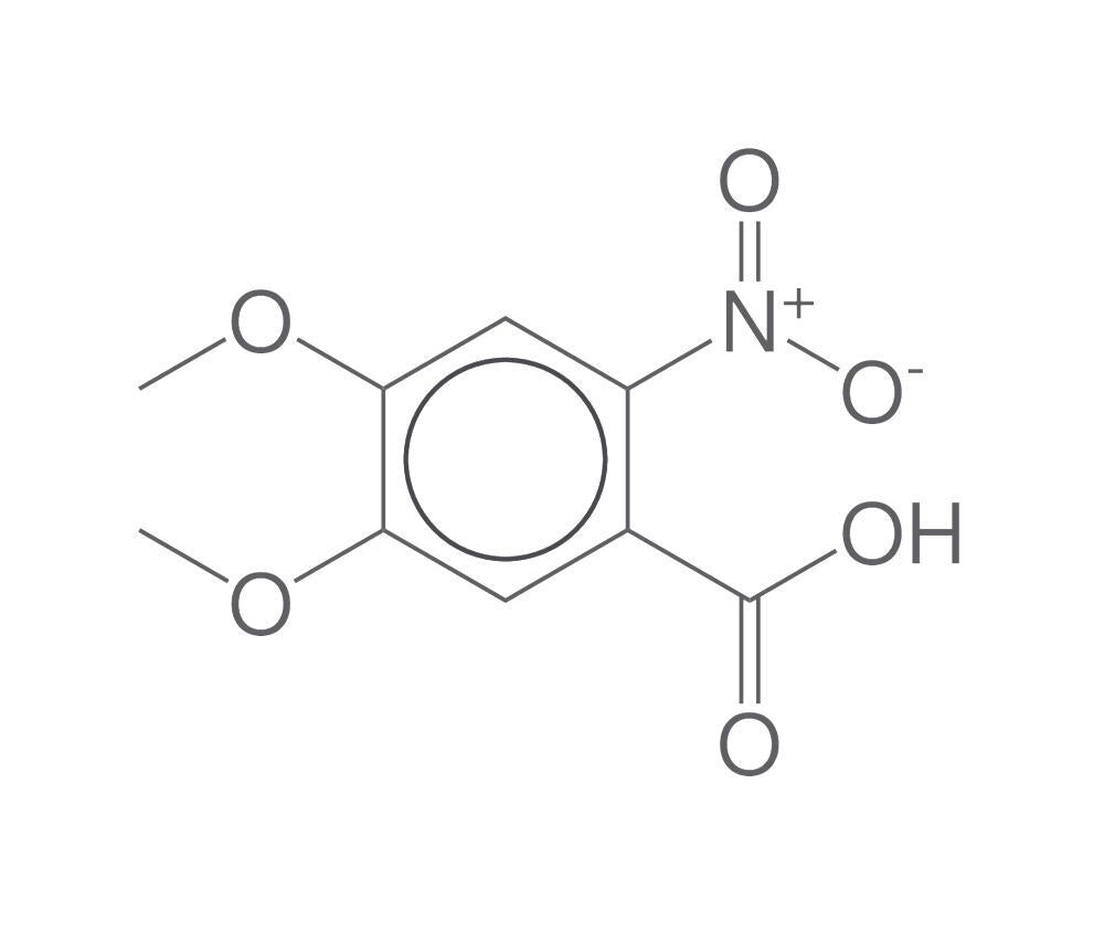 4,5-Dimethoxy-2-nitrobenzoic acid, min. 95 %, 100 g - Luminix Health