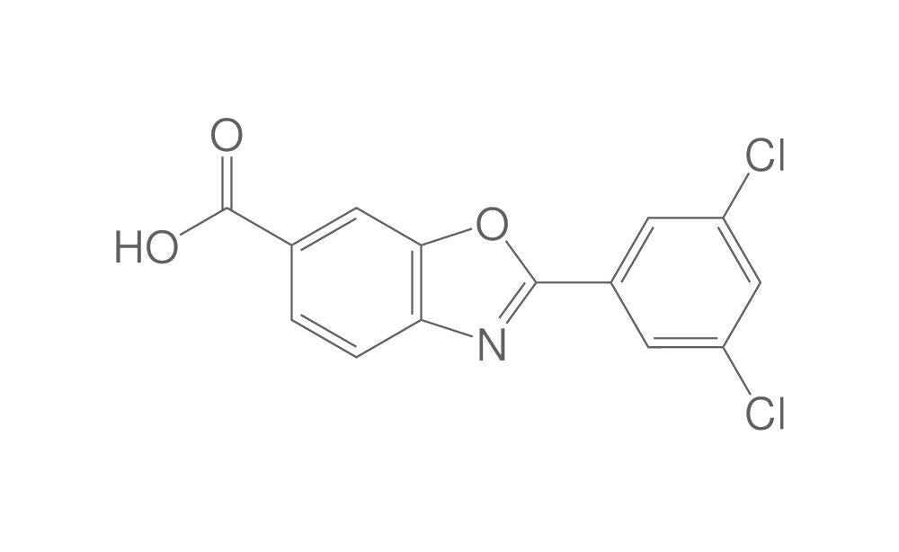 2-(3,5-Dichlorophenyl)-6-benzoxazole car, boxylic acid, 10 mg - Luminix Health