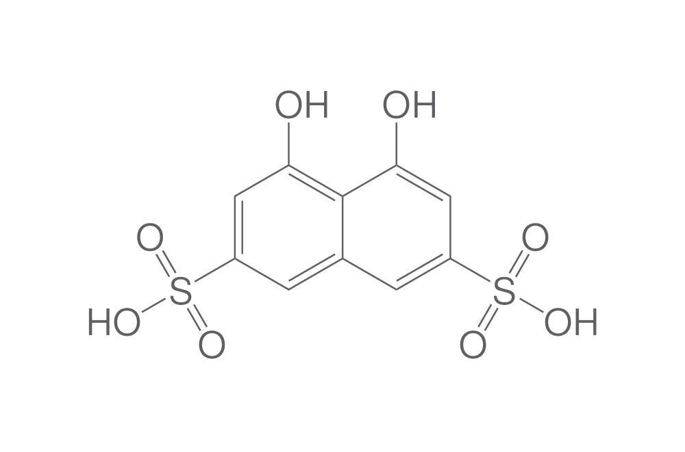 1,8-Dihydroxynaphthylene-3,6-disulfonic, acid, 50 g - Luminix Health