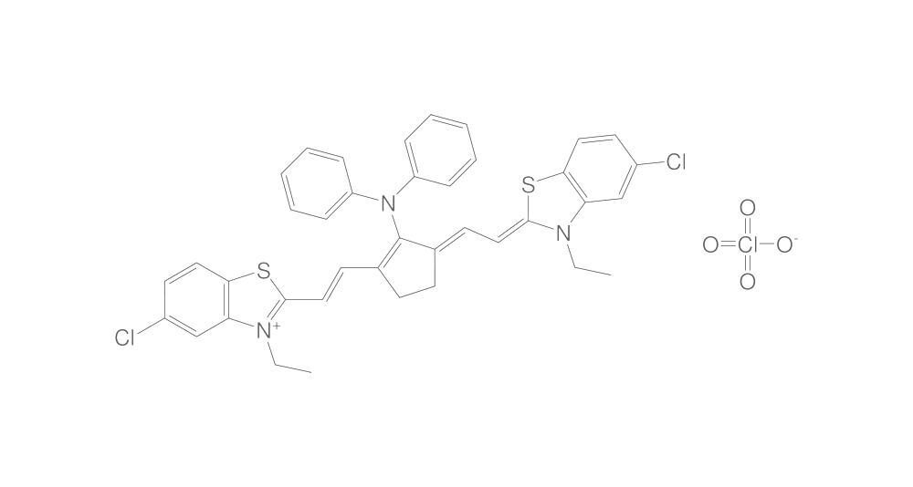 5,5'-Dichloro-11-diphenylamino-3,3'-diethyl-10,12-ethylenethiatricarbocyanine... - Luminix Health