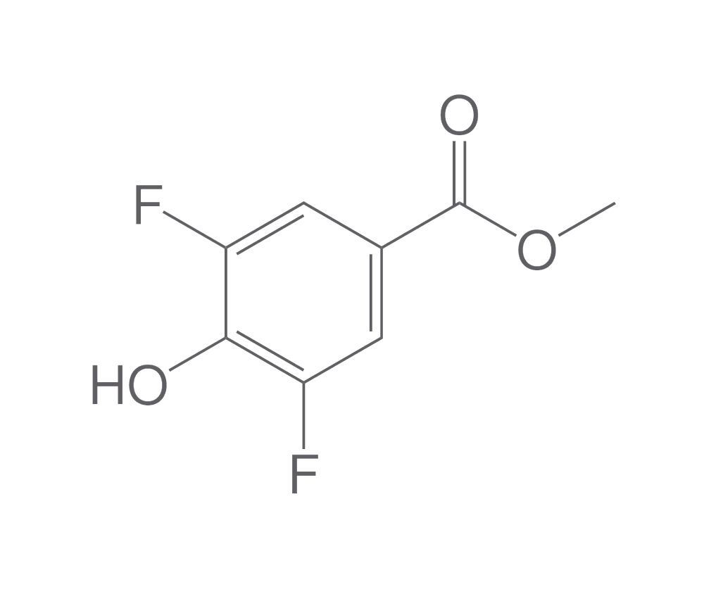 3,5-Difluoro-4-hydroxybenzoic acid methy, l ester, 500 mg - Luminix Health