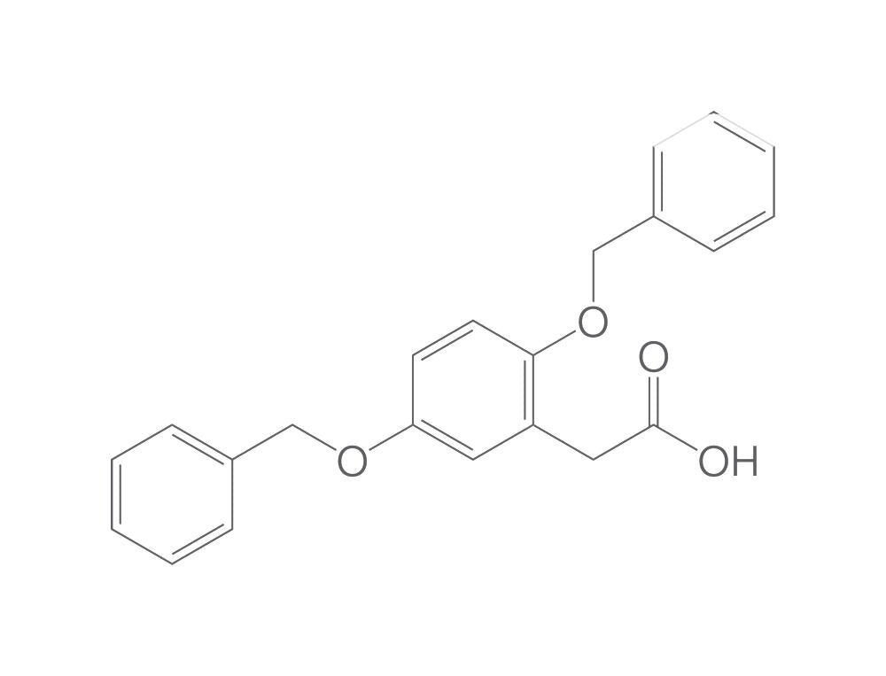 2,5-Dibenzyloxyphenylacetic acid, min. 95 %, 5 g - Luminix Health
