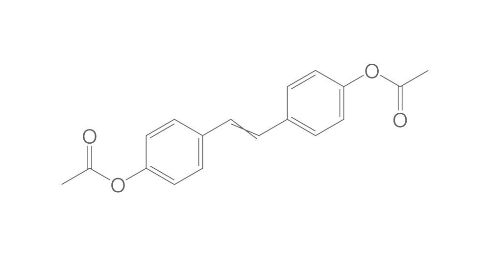 4,4'-Diacetoxystilbene, min. 95 %, 5 g - Luminix Health