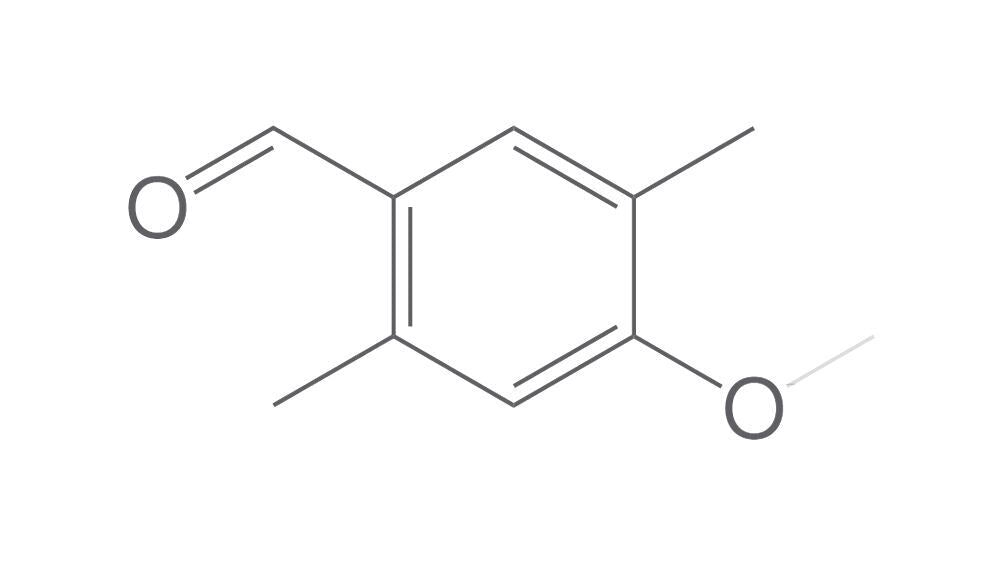 2,5-Dimethyl-4-methoxybenzaldehyde, min. 95 %, 2 g - Luminix Health
