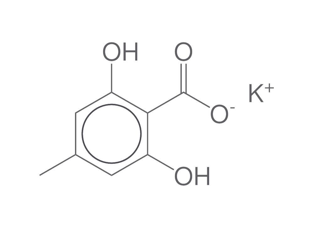 2,6-Dihydroxy-4-methylbenzoic acid potas, sium, 25 g - Luminix Health