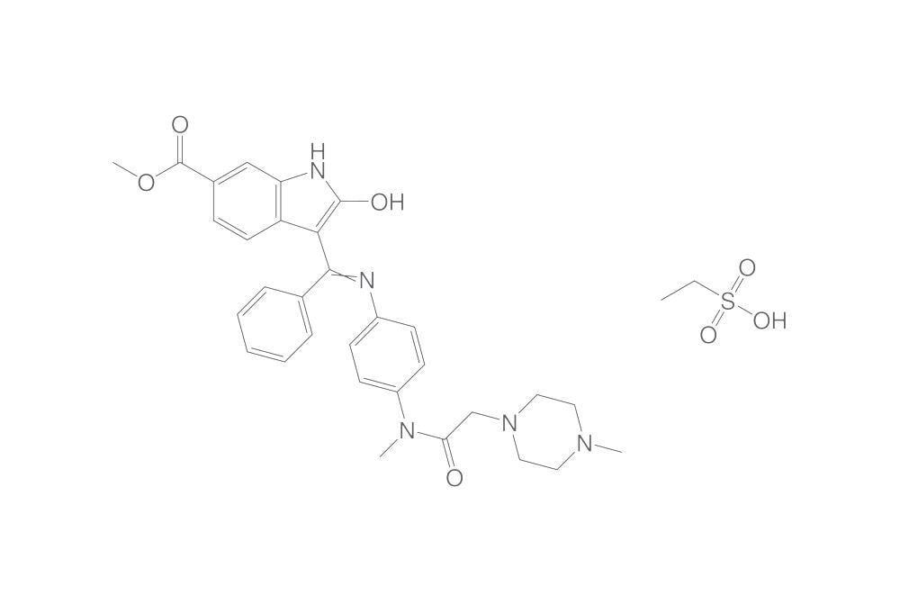 Nintedanib ethanesulfonate, min. 95 %, 100 mg - Luminix Health