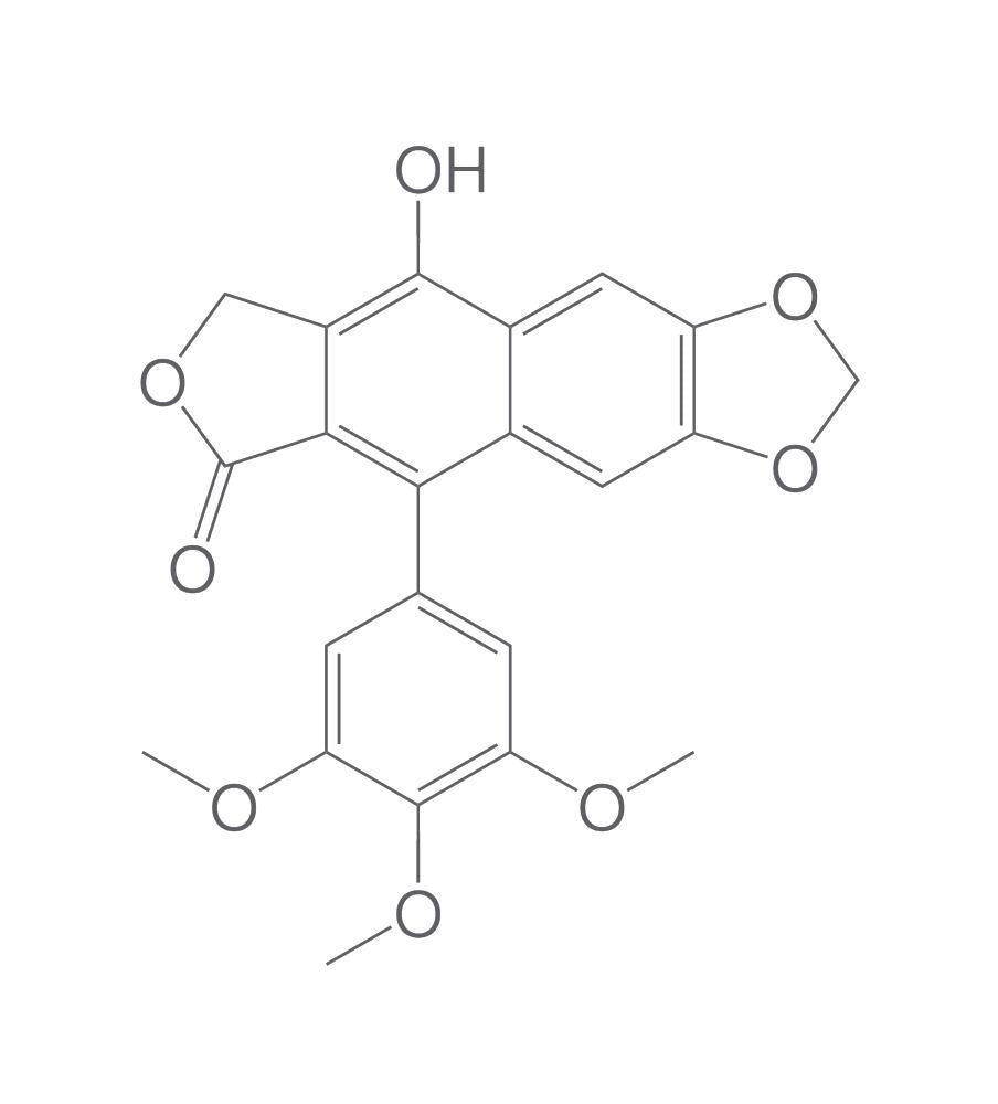 Dehydropodophyllotoxin, min. 95 %, 10 mg - Luminix Health