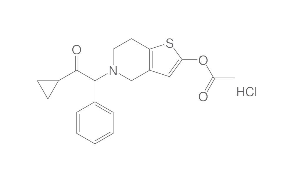 Defluoro prasugrel hydrochloride, 1 mg - Luminix Health