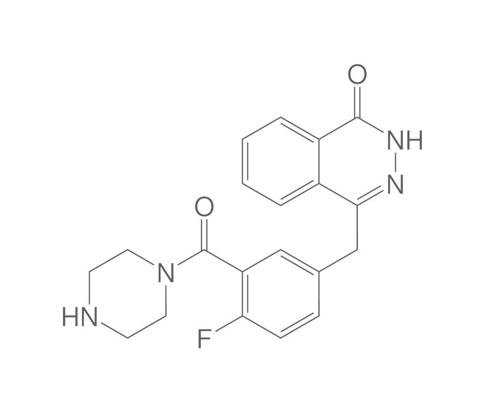 1-[5-[(3,4-Dihydro-4-oxo-1-phthalazinyl)methyl]-2-fluorobenzoyl]piperazine, 2 g - Luminix Health