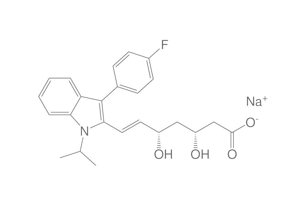 Fluvastatin sodium, min. 95 %, 2 g - Luminix Health
