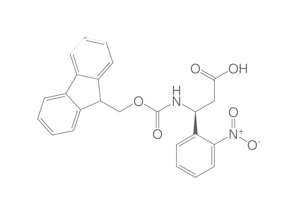 Fmoc-(S)-3-amino-3-(2-nitrophenyl)propio, nic acid, 100 mg - Luminix Health