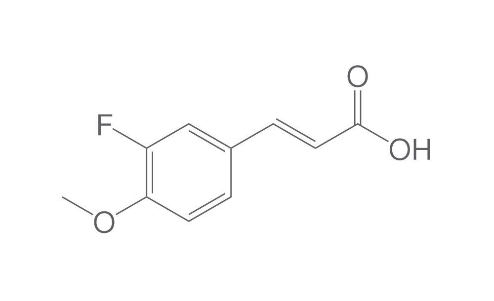 Image of 3-Fluoro-4-methoxycinnamic acid