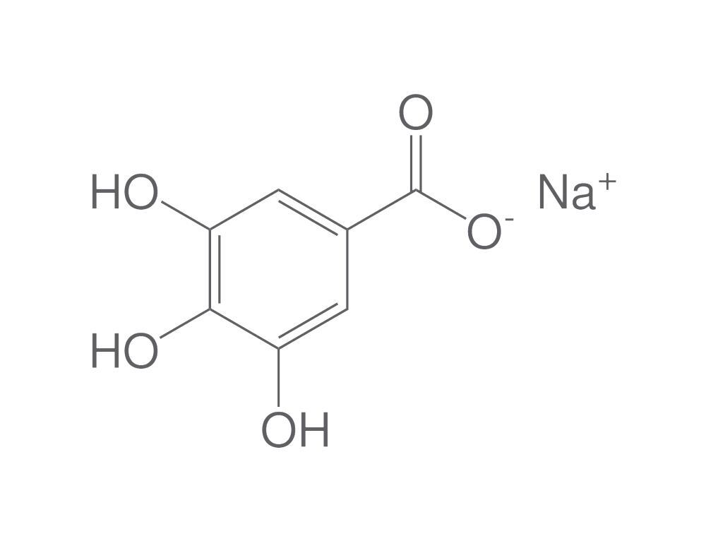 Gallic acid sodium, min. 95 %, 500 mg - Luminix Health