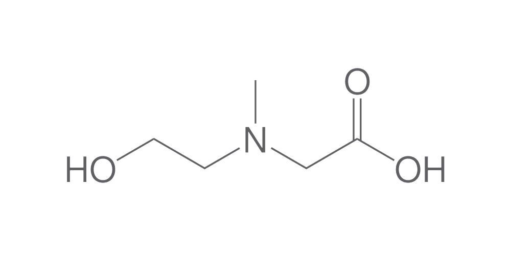 N-(2-Hydroxyethyl)-N-methylglycine, min. 95 %, 100 mg - Luminix Health