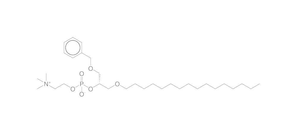 1-O-Hexadecyl-3-O-benzyl-sn-glycero-2-ph, osphocholine, 5 mg - Luminix Health