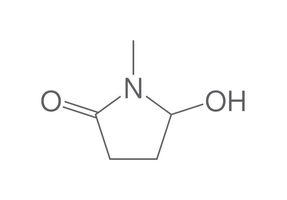 Image of 5-Hydroxy-N-methyl-2-pyrrolidinone