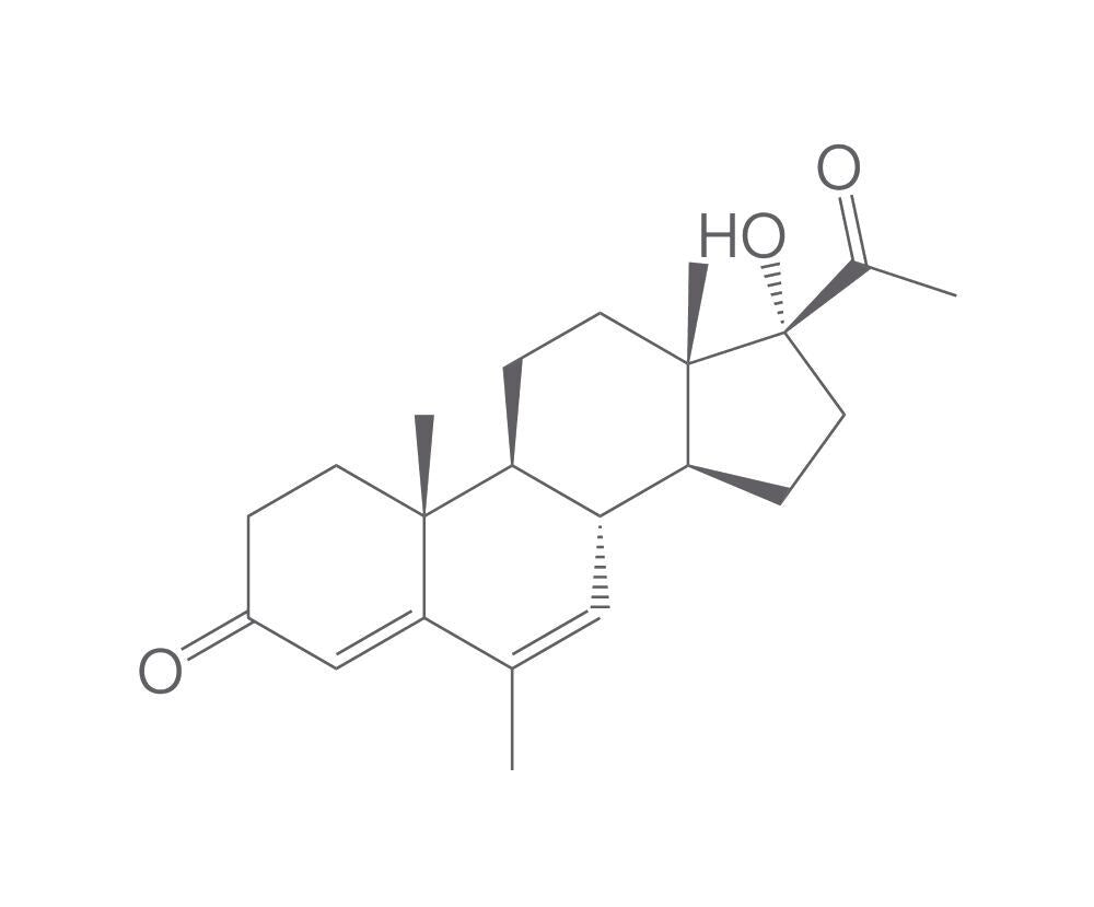 Image of 17-Hydroxy-6-methylpregna-4,6-diene-3,20