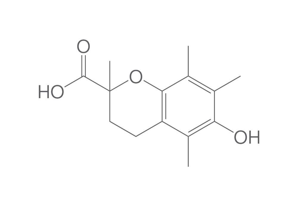 6-Hydroxy-2,5,7,8-tetramethylchroman-2-c, arboxylic acid, 50 g - Luminix Health