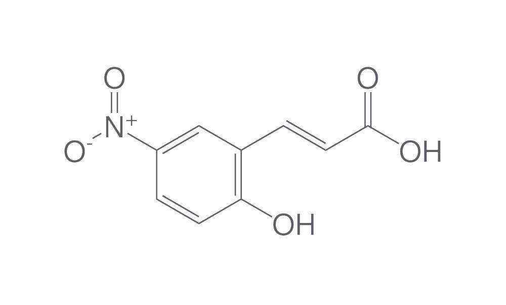 Image of 2-Hydroxy-5-nitrocinnamic acid