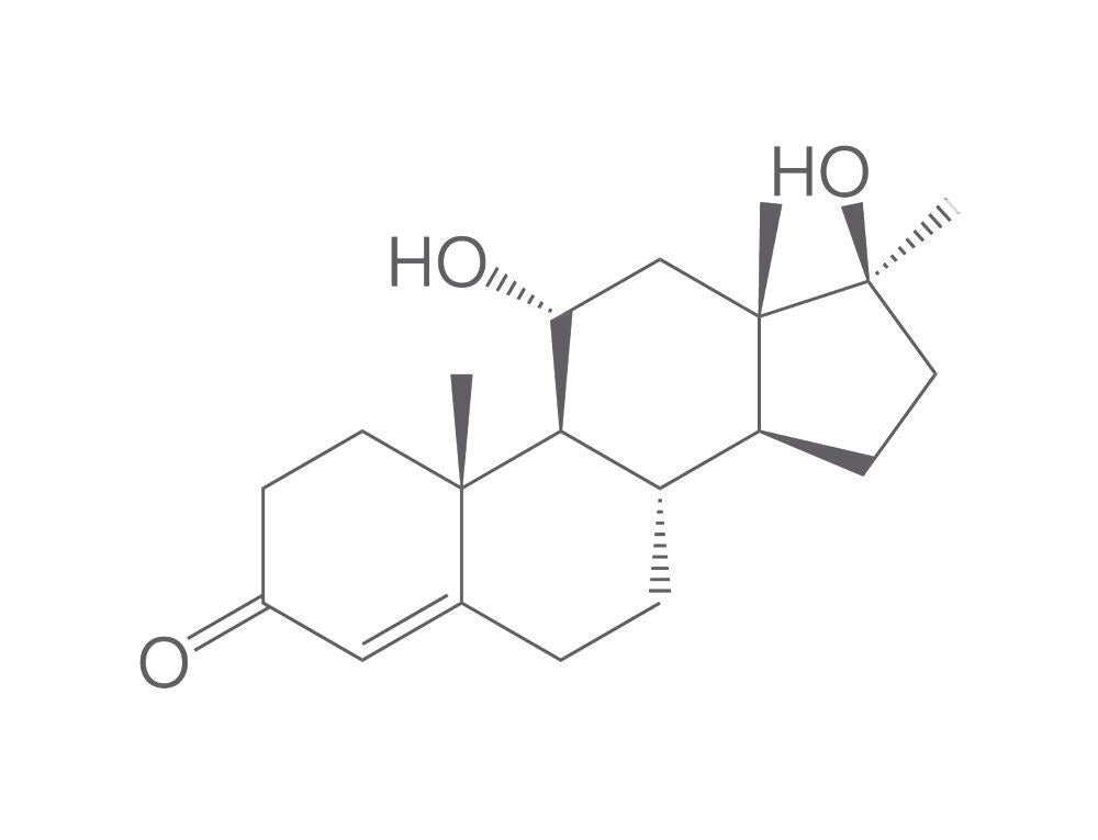 11alpha-Hydroxymethyltestosterone, min. 95 %, 25 mg - Luminix Health