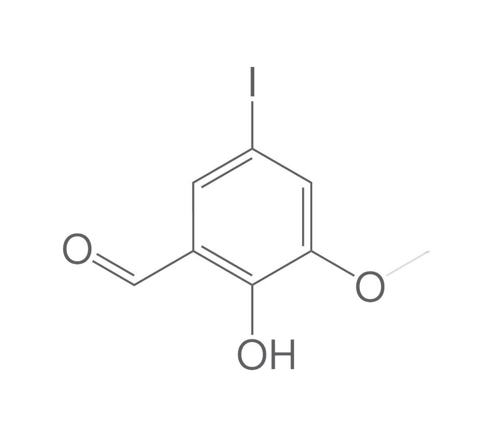 Image of 2-Hydroxy-5-iodo-3-methoxybenzaldehyde