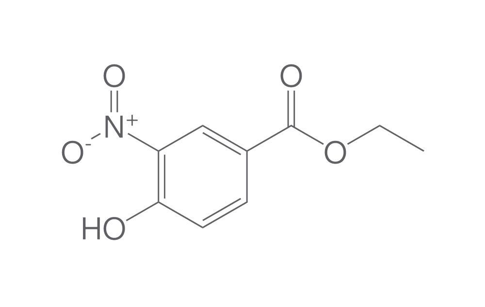 4-Hydroxy-3-nitrobenzoic acid ethyl este, r, 50 g - Luminix Health