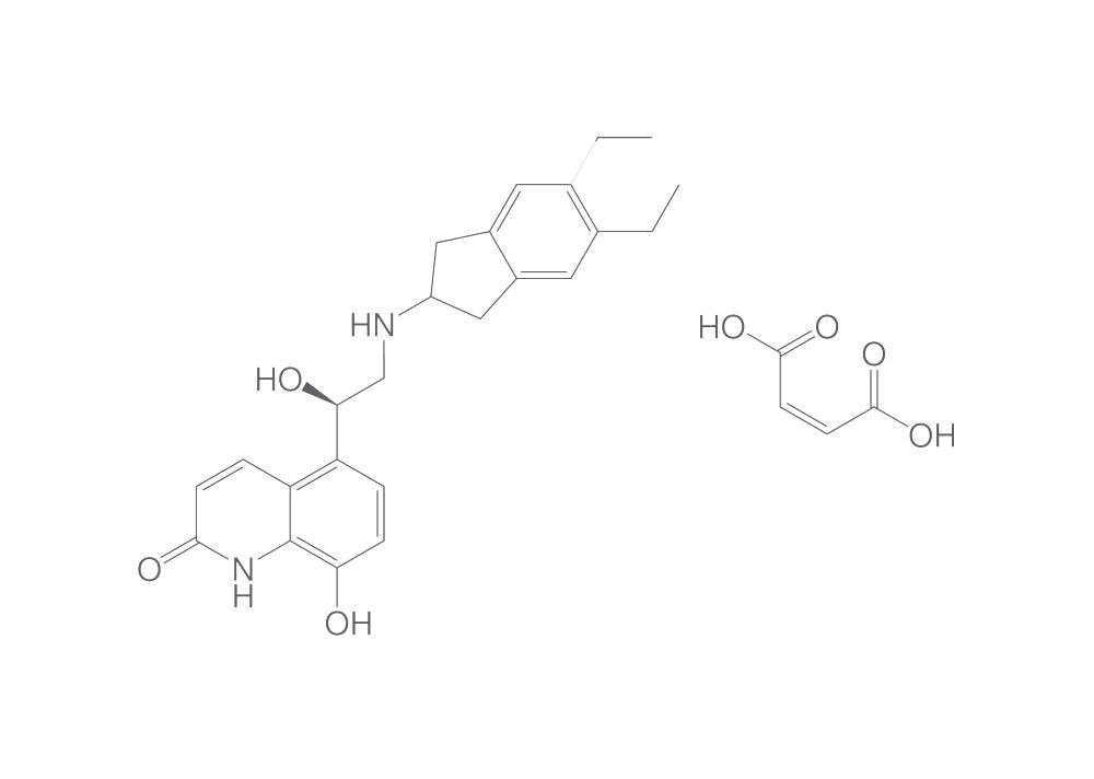 Indacaterol maleate, min. 95 %, 100 mg - Luminix Health