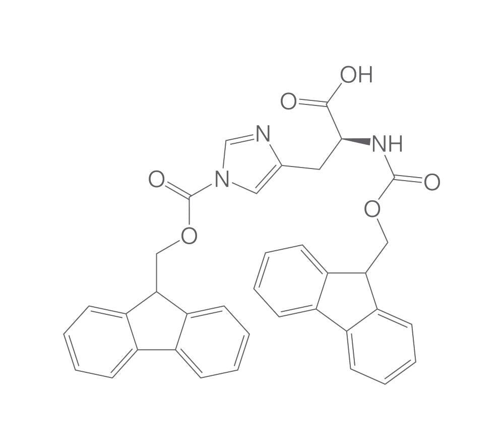 N-α,im-Bis-Fmoc-L-histidine, min. 95 %, 5 g - Luminix Health