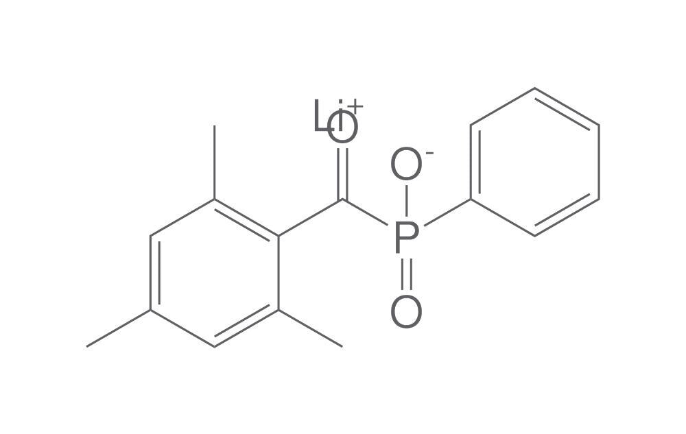 Lithium phenyl(2,4,6-trimethylbenzoyl)ph, osphinate, 500 mg - Luminix Health