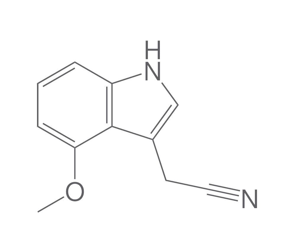 2-(4-Methoxy-1H-indol-3-yl)acetonitrile, min. 95 %, 25 mg - Luminix Health