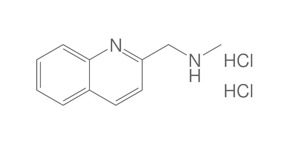 Image of N-Methyl-1-quinolin-2-ylmethanamine dihy, drochloride, 50 mg - Luminix Health