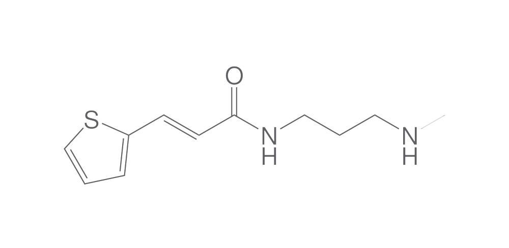 (E)-N-(3-Methylaminopropyl)-2-thiophenea, crylamide, 50 mg - Luminix Health