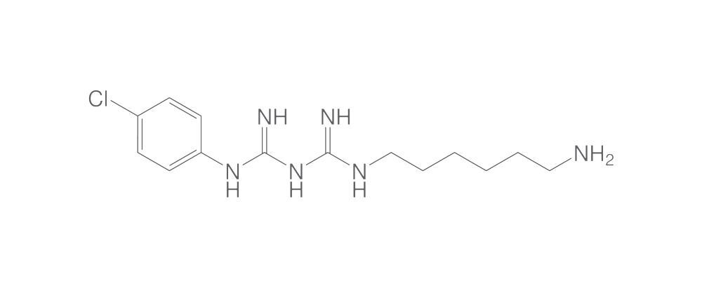 N- (6- Aminohexyl) - N'- (4- chlorophenyl) imidodicarbonimidic Diamide... - Luminix Health