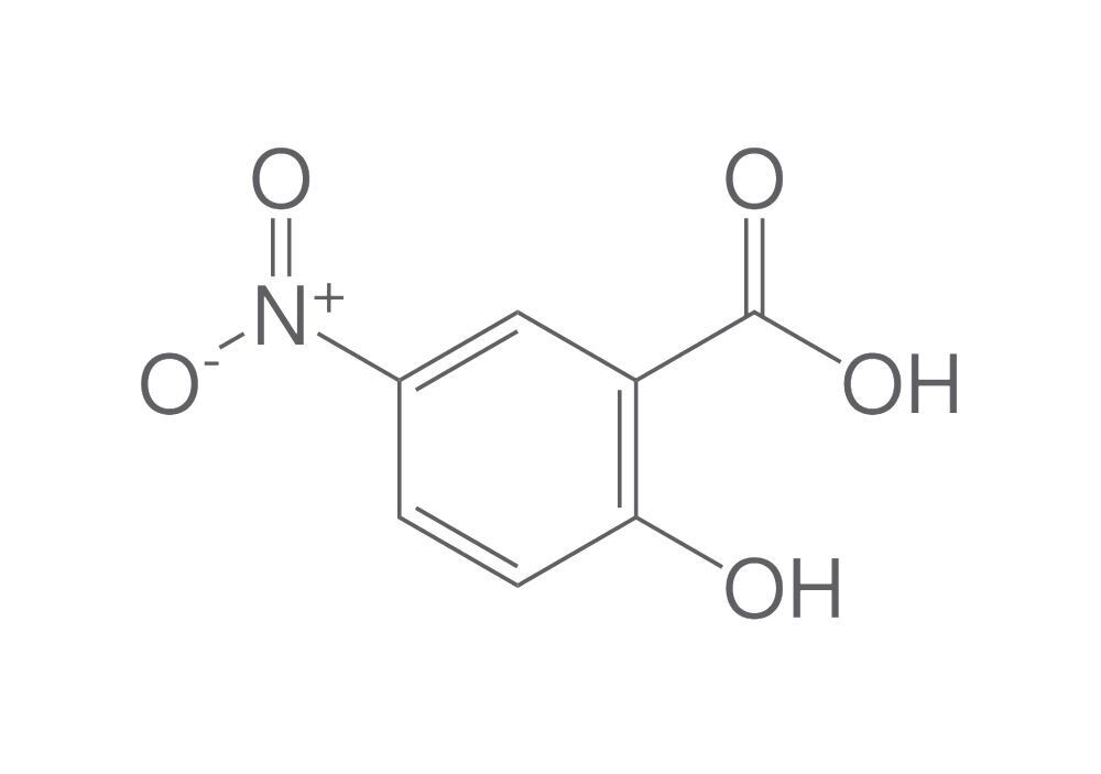 5-Nitrosalicylic acid, min. 95 %, 100 g - Luminix Health