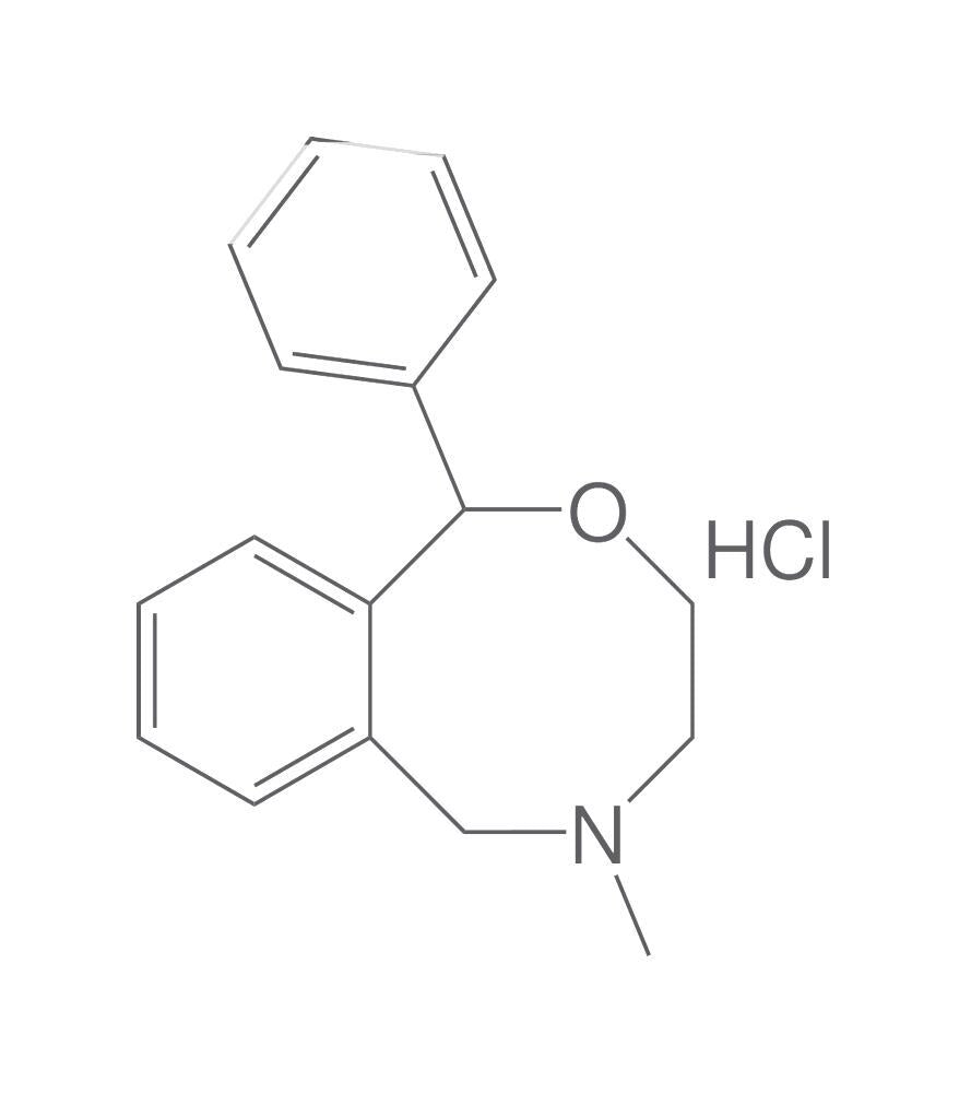 Nefopam hydrochloride, min. 95 %, BioScience Grade, 25 mg - Luminix Health