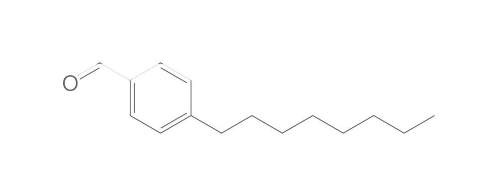 4-N-Octylbenzaldehyde, min. 95 %, 5 g - Luminix Health