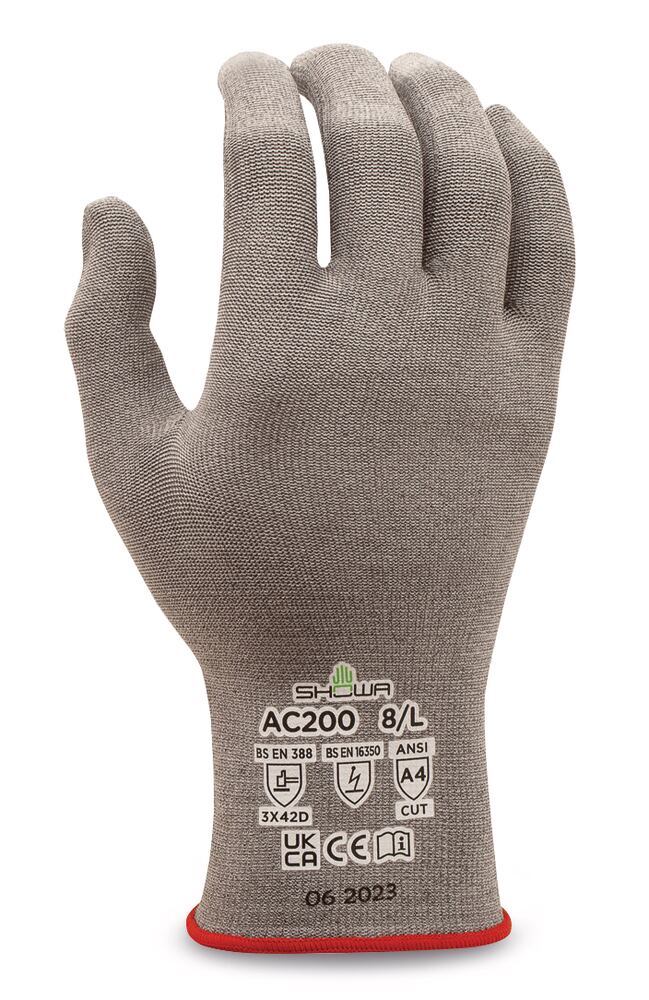 SHOWA multi-purpose gloves, AC200, size 8 (L), 12 pair - Luminix Health