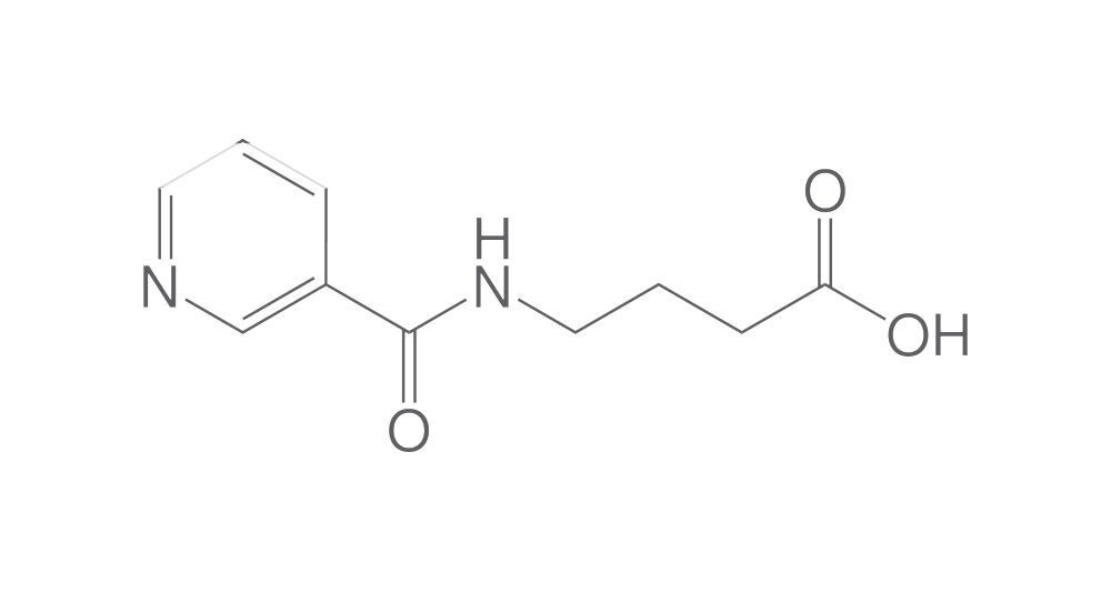 4-[(Pyridine-3-carbonyl)amino]butyric ac, id, 50 g - Luminix Health