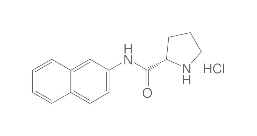 L-Proline β-naphthylamide hydrochloride, min. 90 %, 2.5 g - Luminix Health