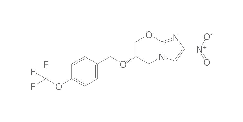 (S)-6,7-Dihydro-2-nitro-6-[[4-(trifluoromethoxy)phenyl]methoxy]-5H-imidazo[2,... - Luminix Health