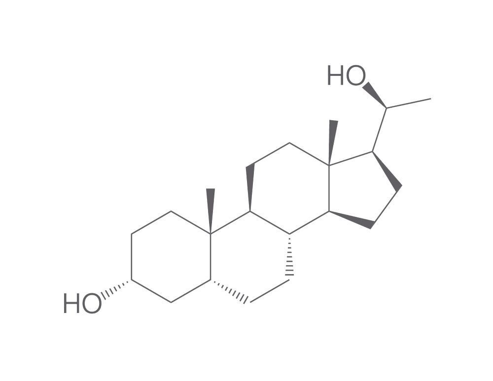 5β-Pregnane-3α,20α-diol, min. 95 %, 100 mg - Luminix Health